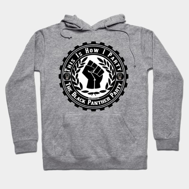 Black Panther Party Hoodie by Afroditees